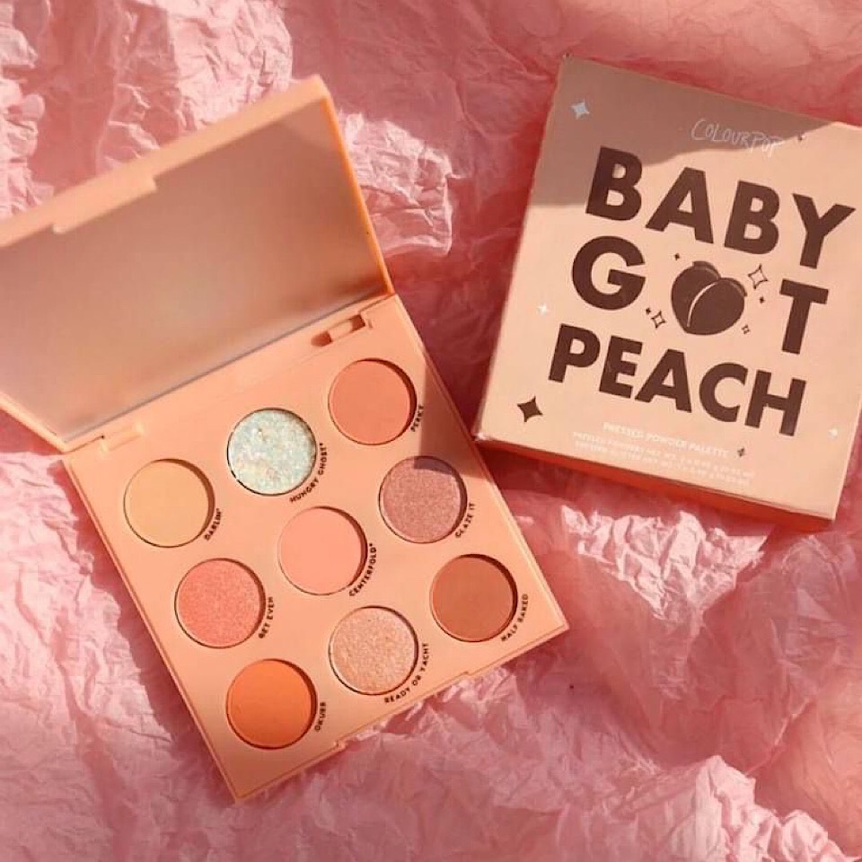 BẢNG PHẤN MẮT COLOURPOP BABY GOT PEACH SHADOW PALETTE